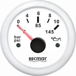INDICADOR PRESION ACEITE 10-184º 0/10 BAR