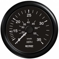 RELOJ CUENTAMILLAS 0/35 MPH NEGRO