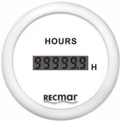 RELOJ CUENTAHORAS BLANCO