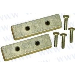 KIT ANODO TRIM TAB BENNET ALUMINIO