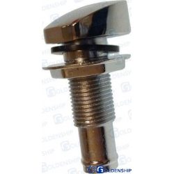 RESPIRADERO LATON CROMADO 16 mm