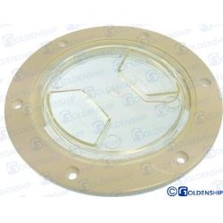 TAPA REGISTRO 152 mm TRANSPARENTE