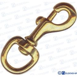 MOSQUETON BRONCE GIRAT. 90mm (PACK 10)