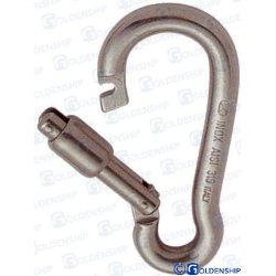 MOSQUETON EXT. 8mm. CON SEGURO (PACK 10)