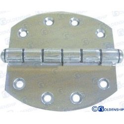 BISAGRA INOX OVAL 102×102 mm