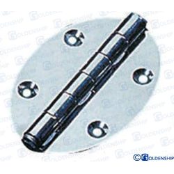 BISAGRA INOX OVAL 78×56 mm (PACK 2)