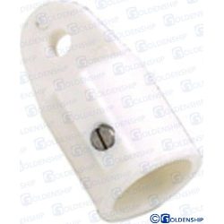 TERMINAL HEMBRA NYLON BLANCO 19 mm (PACK 2)