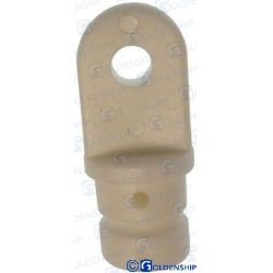 TERMINAL MACHO NYLON BLANCO 19 mm (PACK 2)