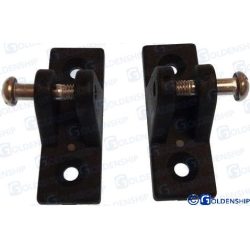 SOPORTE TOLDO 90º NYLON NEGRO 61×21 mm (PACK 2)