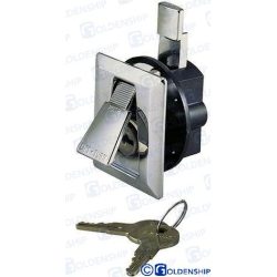 CERRADURA PERKO ZINC CROMADO 51×57 mm