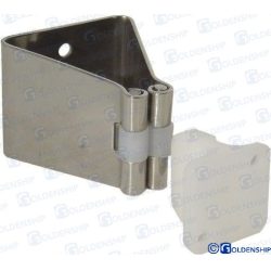 SUJETAPUERTAS INOX/NYLON 33x18x20 mm