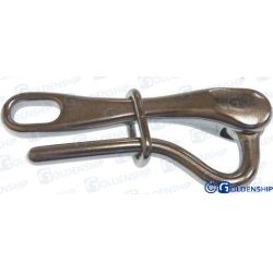 GANCHO PELICAN INOX-316 91 mm OJAL 8 mm