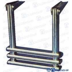 ESCALA TELESCOPICA 2 peldaños