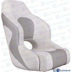 ASIENTO SPORT ERGONOMICO BLANCO/GRIS