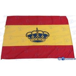 BANDERA ESPAÑOLA100X150C/CORONA