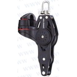 POLEA VIOLIN SIMPLE CON MORDAZA Y ARRAIGO57 mm