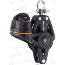 POLEA VIOLIN RODAMIENTOS SIMPLE CON MORDAZA 50 mm