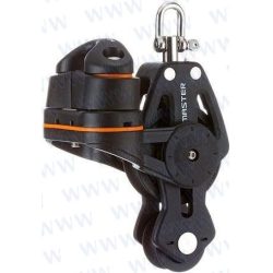 POLEA VIOLIN RODAMIENTOS SIMPLE CON MORDAZA 50 mm