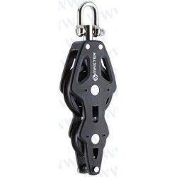 POLEA VIOLIN RODAMIENTOS CON ARRAIGO 90 mm