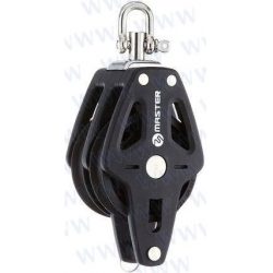 POLEA DOBLE RODAMIENTOS CON ARRAIGO 35 mm