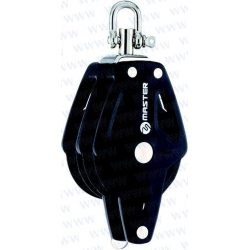 POLEA DOBLE RODAMIENTOS CON ARRAIGO 72 mm