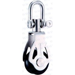 POLEA SIMPLE GIRATORIA 22 mm