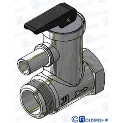 VALVULA SEGURIDAD NEGRA – 1/2″ – tar. 6