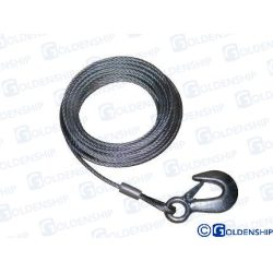 CABLE ALARGO CABRESTANTE 5mm 10m