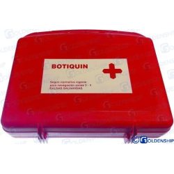 BOTIQUIN PRIMEROS AUXILIOS B3 y C4 (25 y 12 mil)