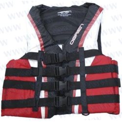 CHALECO 4B PRO NYLON ROJO – XXL