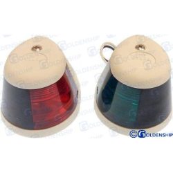 PAR LUCES NAVEGACION VERT BLANCO