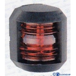 LUZ ROJA 12V 5W PARA 12 m. NEGRA