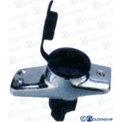 BASE LUZ TODO. HORIZ. PERKO CON TAPA PROTECTORA