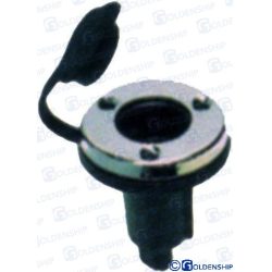 BASE LUZ TODO. HORIZ. PERKO CON TAPA PROTECTORA