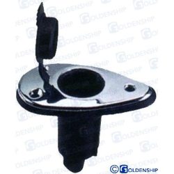 BASE LUZ TODO. HORIZ. PERKO CON TAPA PROTECTORA