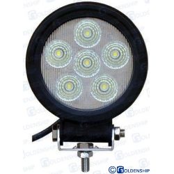 FOCO LED DE CUBIERTA 18 W NEGRO