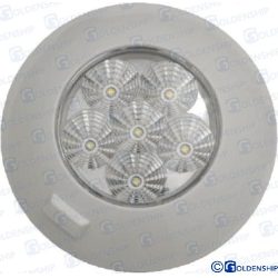PLAFON INTERIOR LED 6W 12V-28V BLANCO