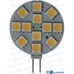 BOMBILLA G4 HORIZONTAL 12 LED 2,2W 12/30