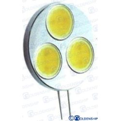 BOMBILLA G4 HORIZONTAL 3LED 4,5W 12V