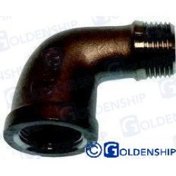 CODO 90º M-H  INOX   1″1/4