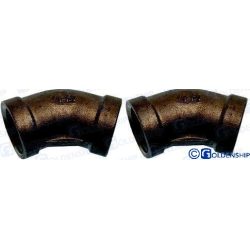 CODO  45º H-H  INOX  1/2″ (PACK 2)