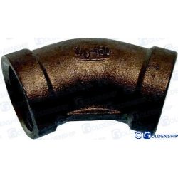 CODO  45º H-H  INOX  1″ 1/4