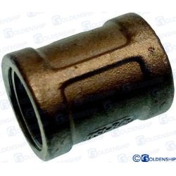 CONECTOR DOBLE H-H  INOX  3/8″