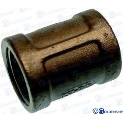 CONECTOR DOBLE H-H  INOX  1″ 1/2
