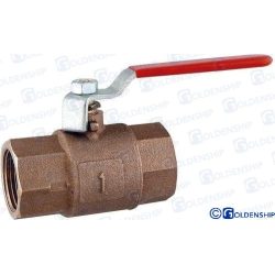 VALVULA ESFERA BRONCE 1/4″