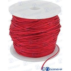 CARRETE «IBIZA» 4 mm ROJO