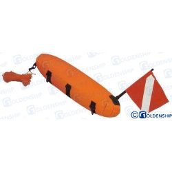 BOYA SUBMARINISMO TORPEDO Ø 38 x 20 cm CON 20 m CABO