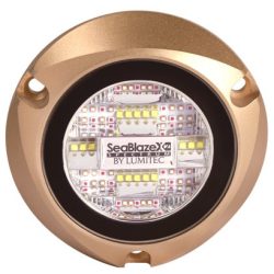 LUZ SUBMARINA BRONCE BLANCA/AZUL