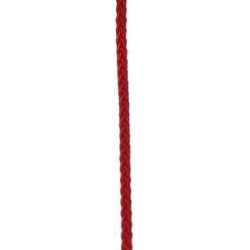 CABO POLIESTER 3 MM ROJO 25 M