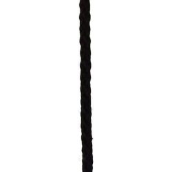 CABO POLIESTER 4 MM NEGRO 12 M